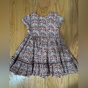 Pink Chicken 4T - EUC - Floral Patterned Kids Dress